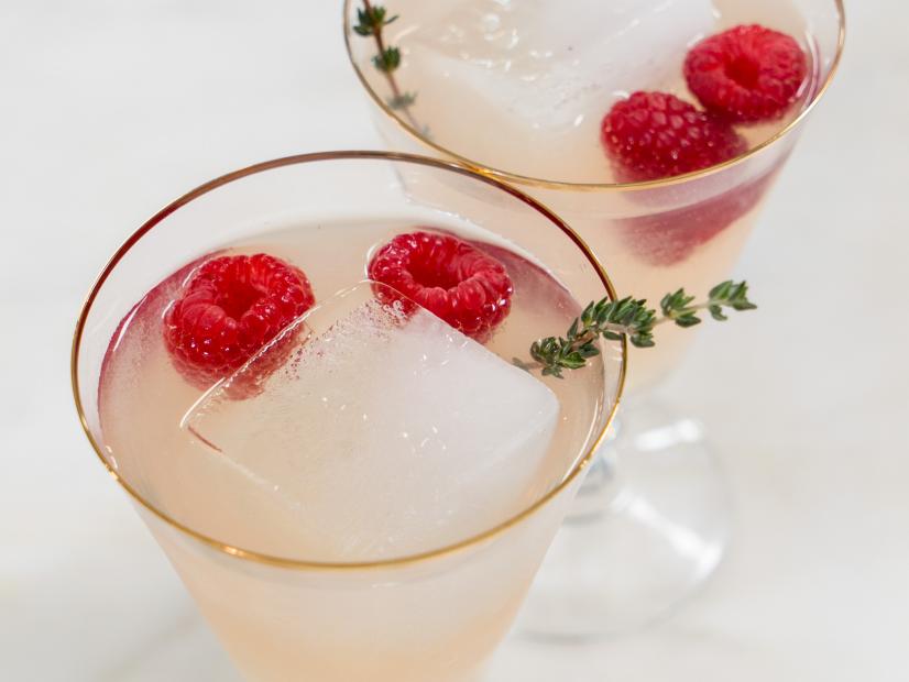Rose spritzer, as seen on Ayesha's Home Kitchen, Season 2.
