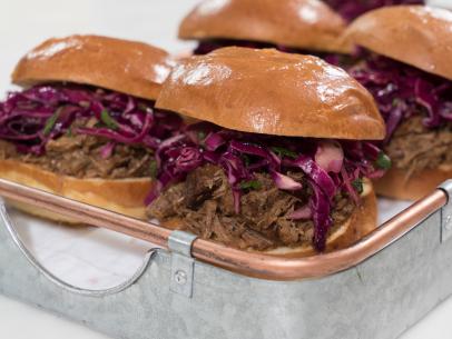 Pulled Pork sandwiches, as seen on Ayesha's Home Kitchen, Season 2.