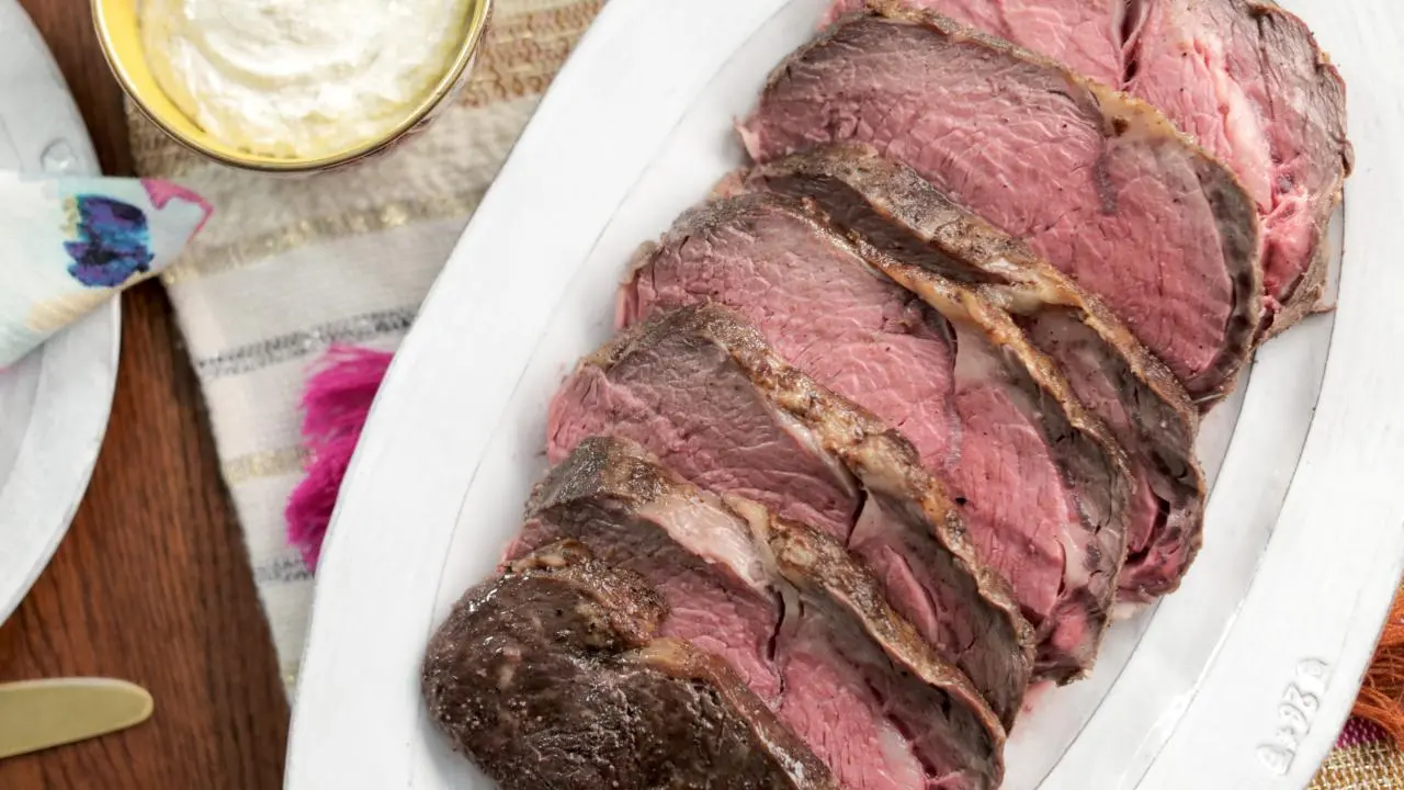 Prime Rib with Horseradish