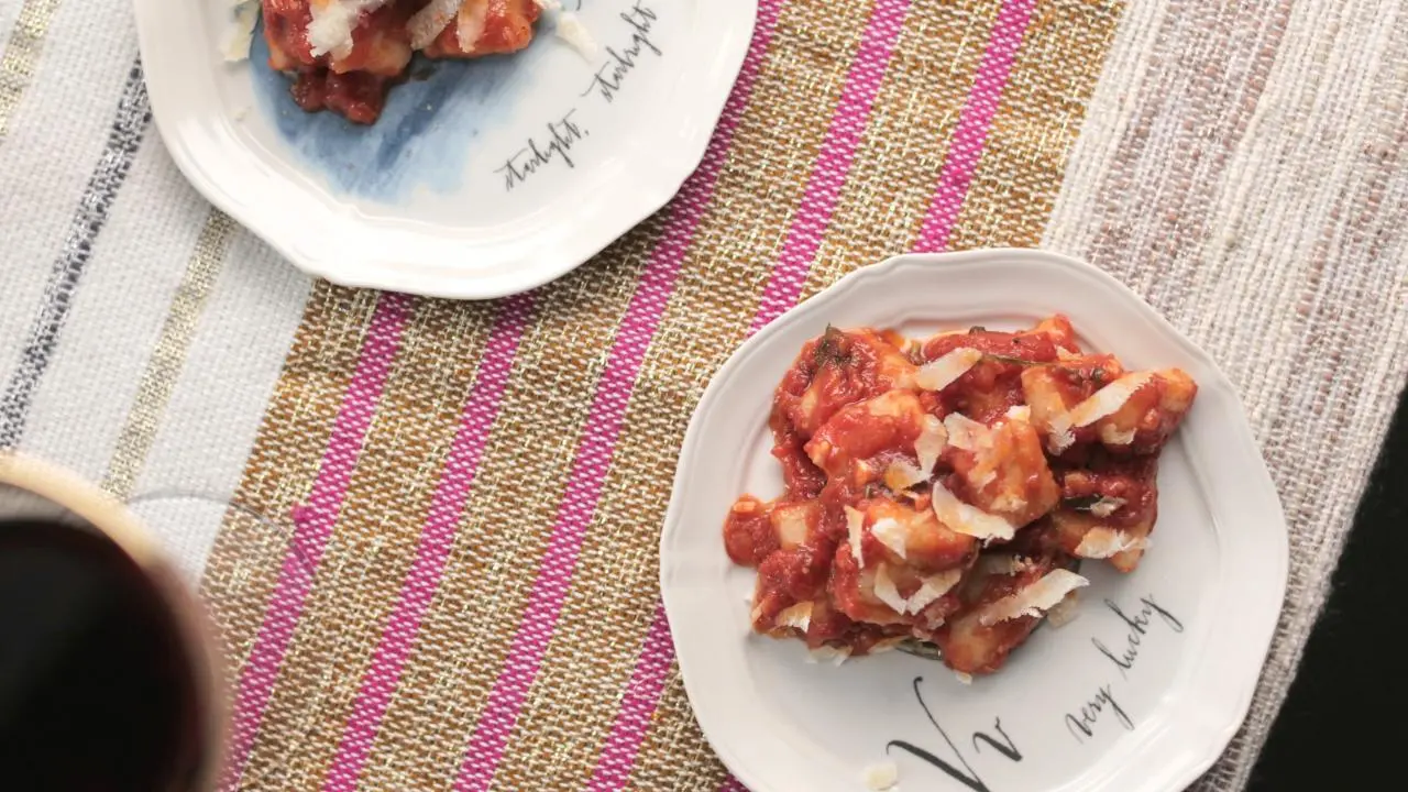 Gnocchi with Fresh Marinara