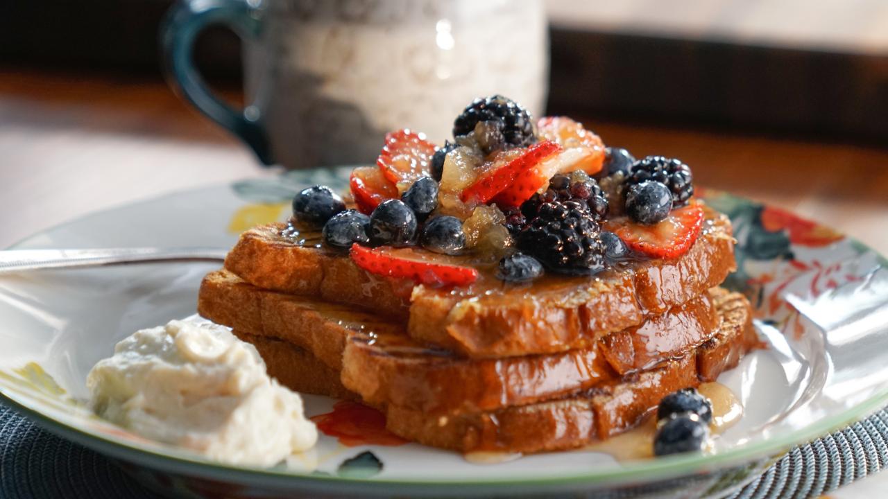 Valerie's Grilled French Toast
