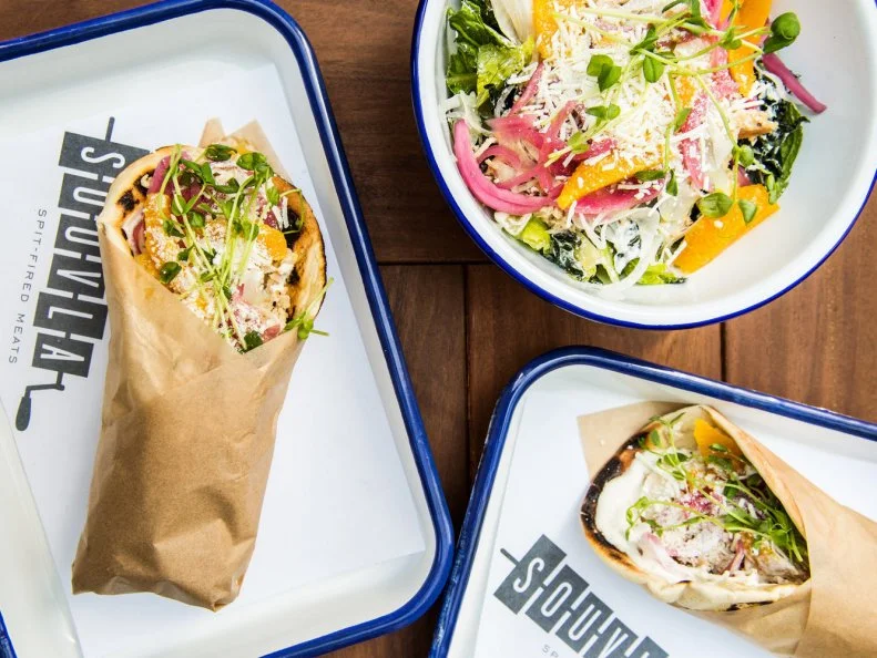 The latest trend in San Francisco dining is fast-casual with counter service. Souvla has a short and sweet menu of Greek-inspired chicken, lamb and pork served over salads or in fluffy pita. The rotisserie ensures fresh and juicy meat, and housemade sauces are carefully chosen to go with each selection. There’s even a vegetarian option with white sweet potatoes. The food is fresh, succulent and never fussy. For dessert, frozen yogurt is served with a choice of sour cherry syrup, olive oil and salt, or baklava crumbles and honey syrup. In two locations, it is convenient and delicious enough to be a destination in its own right.