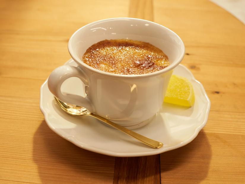 A creme brûlée with Earl Grey tea, as seen on Food Network's The Kitchen.