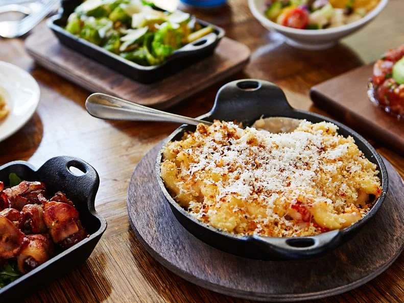 With a prime waterfront position, Cobalt could hardly have a more fitting name; every single table has a view of the Atlantic. In keeping with the oceanic atmosphere, the menu offers a wide array of ingredients, including plenty of seafood from the Treasure Coast. A prime example is the crustacean-topped lobster mac and cheese. Chunks of tender lobster meat are tossed with cavatappi pasta in a blend of Gruyère, Cheddar and Gouda cheeses. Once the mix is assembled, the gooey and rich combination is finished with freshly grated Parmesan.