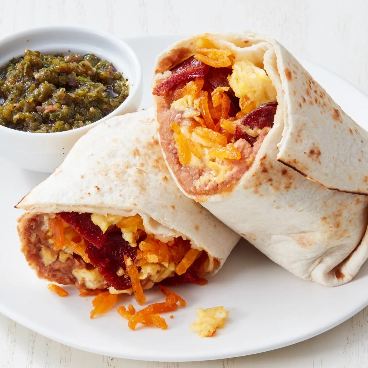 Breakfast Burritos with Chorizo
