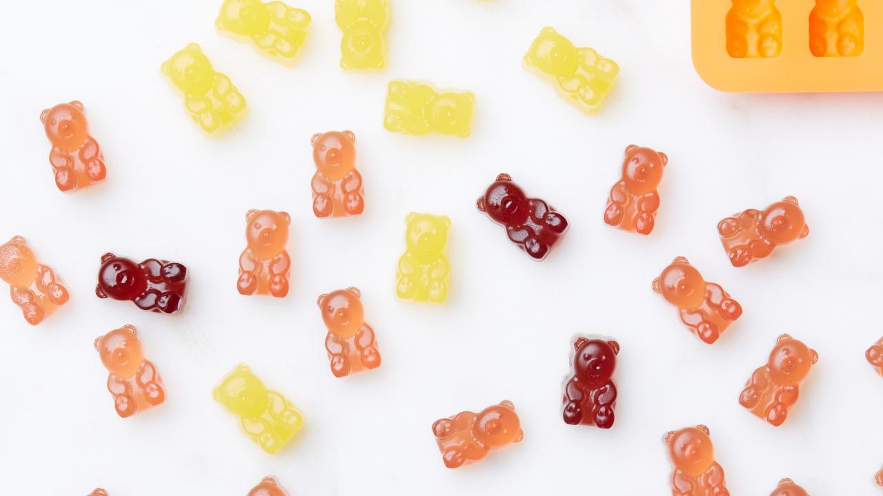 Homemade Gummy Bears