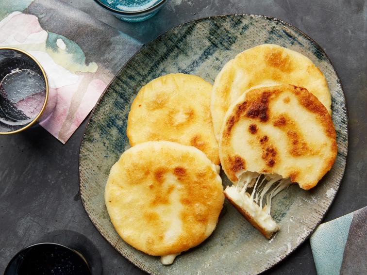 Cheese-Stuffed Arepas Recipe | Food Network Kitchen | Food Network