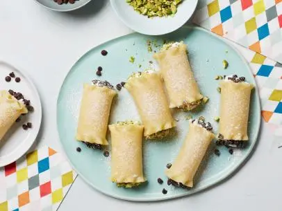 Food Network Kitchen's Lasagna Cannoli for One-Off Recipes, as seen on Food Network.
