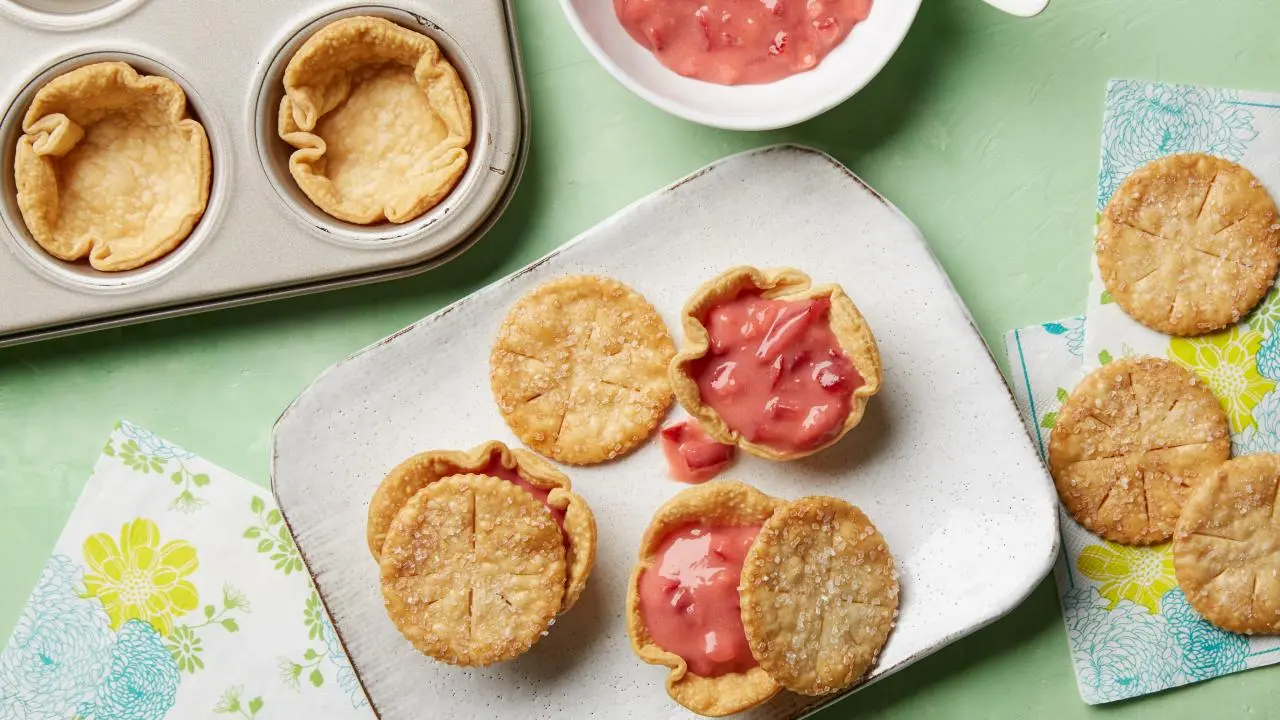 Muffin Tin Strawberry Pies