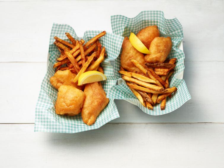 BeerBattered Fish and Chips Recipe Food Network Kitchen Food Network