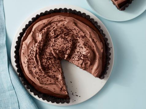 Chocolate Tart with Cocoa Whipped Cream