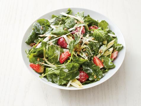 Kale-Strawberry Salad