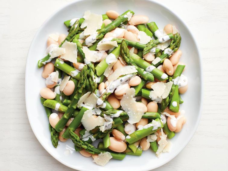 Parmesan Asparagus and Butter Beans Recipe Food Network Kitchen