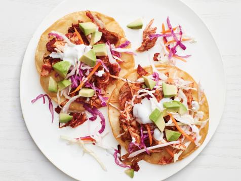 Pulled Chicken Tostadas