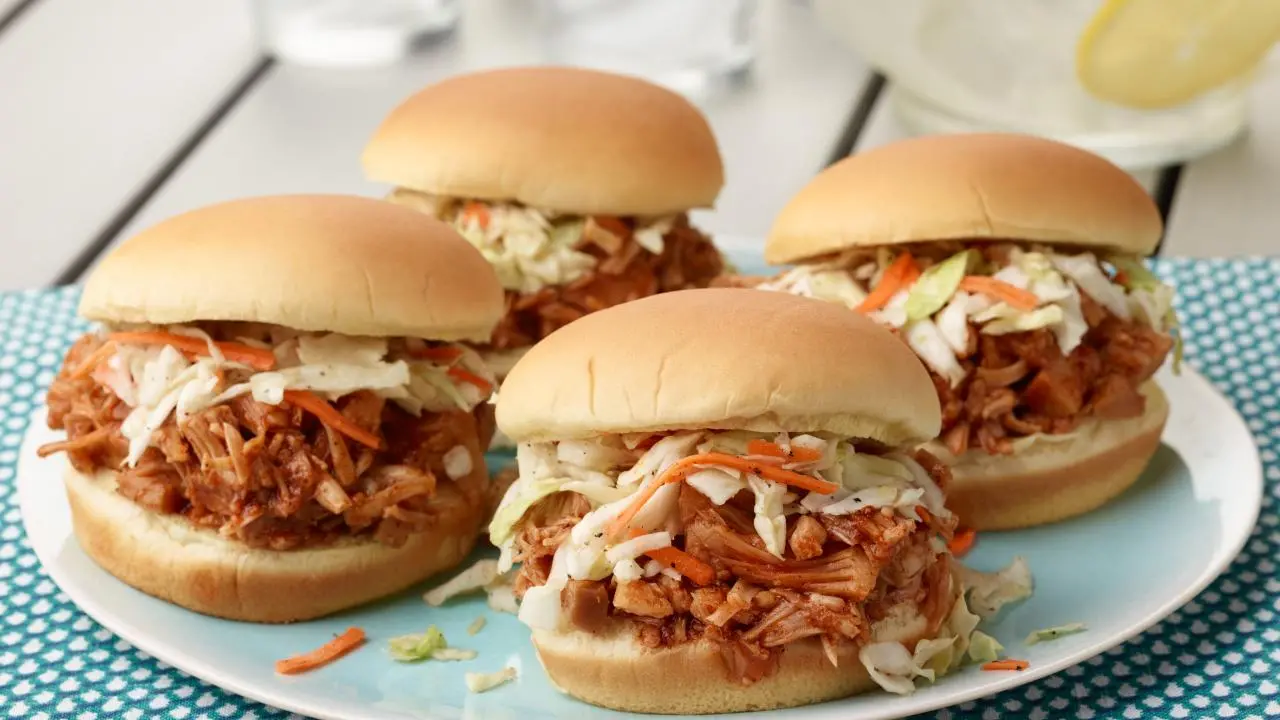 BBQ Pulled Jackfruit Sandwich