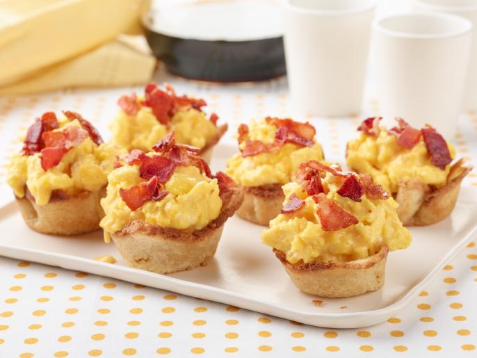 Bacon, Egg and Cheese Toast Bowls Recipe | Food Network Kitchen | Food ...