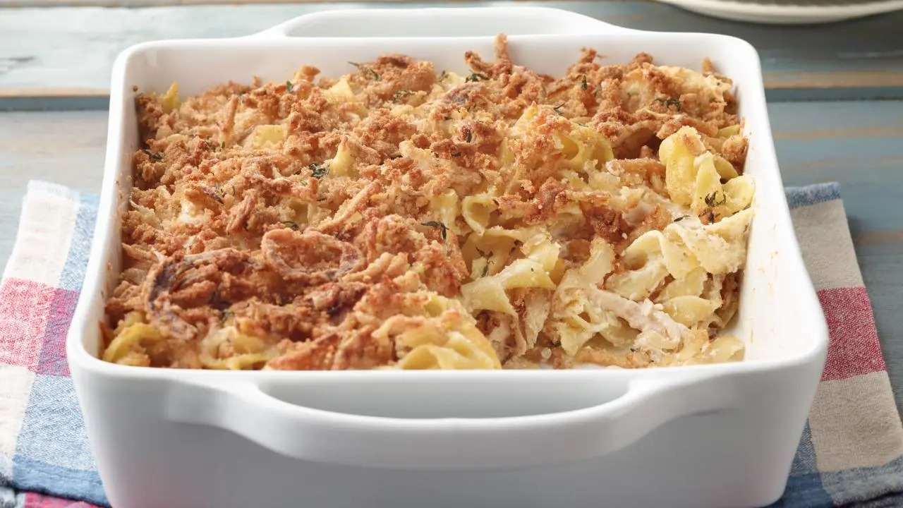 French Onion Noodle Casserole