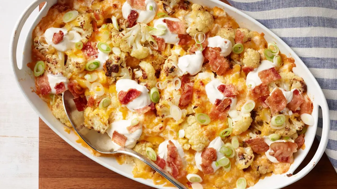 Loaded Cauliflower Casserole