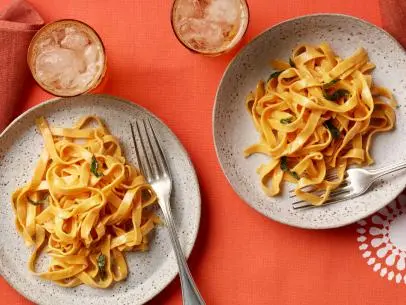 Food Network Kitchen’s Pumpkin Pasta for Food Network One-Offs, as seen on Food Network.