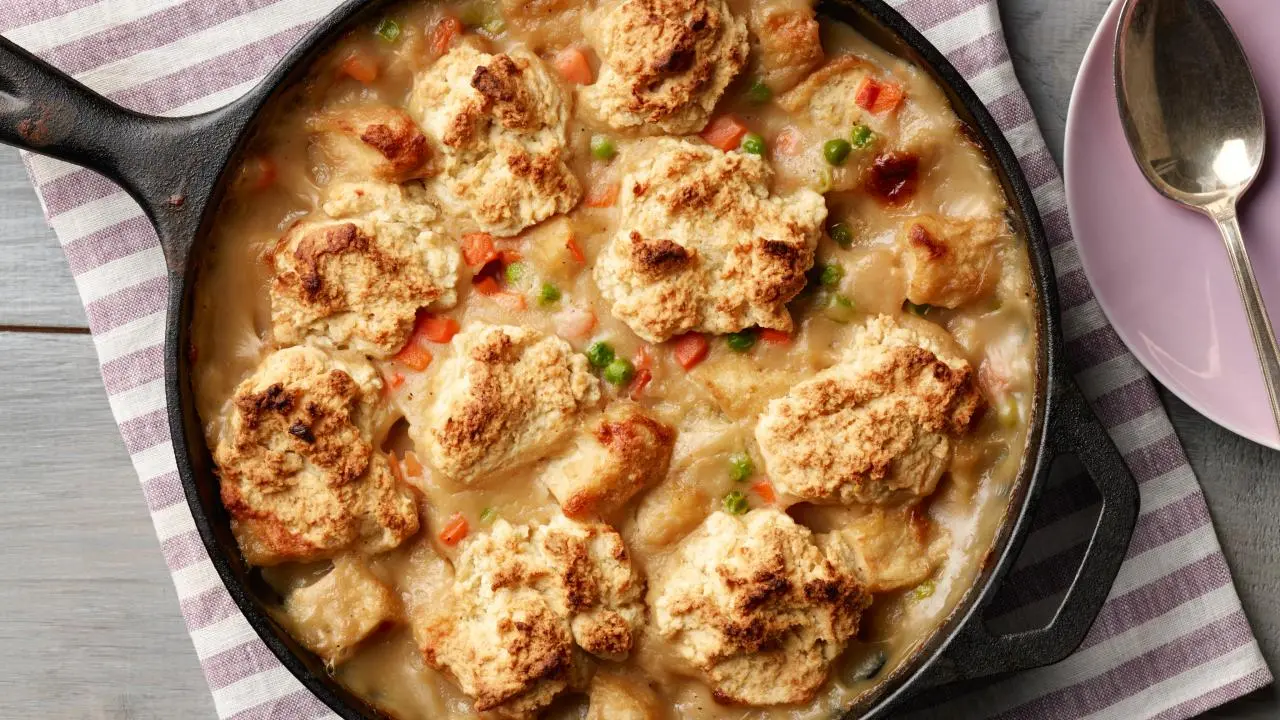 Shortcut Fried Chicken and Dumplings