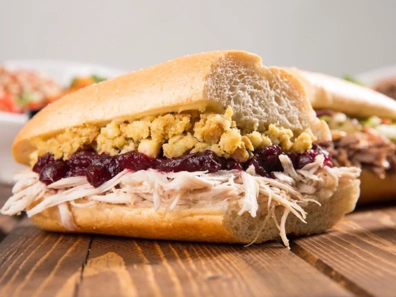 Once appreciated only within Delawareâ  s relatively meager 2,941 square miles, Capriottiâ  s beloved, Thanksgiving-inspired submarine sandwich has been spreading its turkey-stuffing-and-cranberry sauce love throughout the country in recent years. Now, desperate expatriate Delawareans (along with much of the nation) can enjoy this Wilmington-born treat in 16 states, from coast to stuffing-stuffed coast. Tip: Pick up an oniony cheesesteak or an oil-drenched Italian sub while youâ  re there.