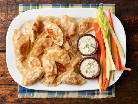 Buffalo Chicken Dumplings