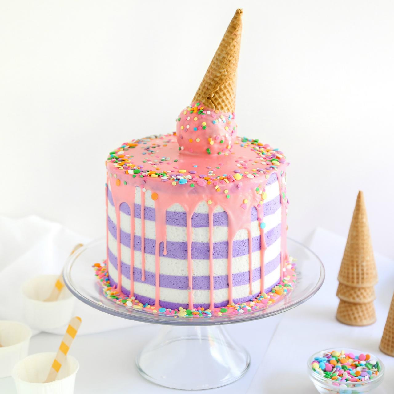 Birthday Cake Gelato - Seasons and Suppers