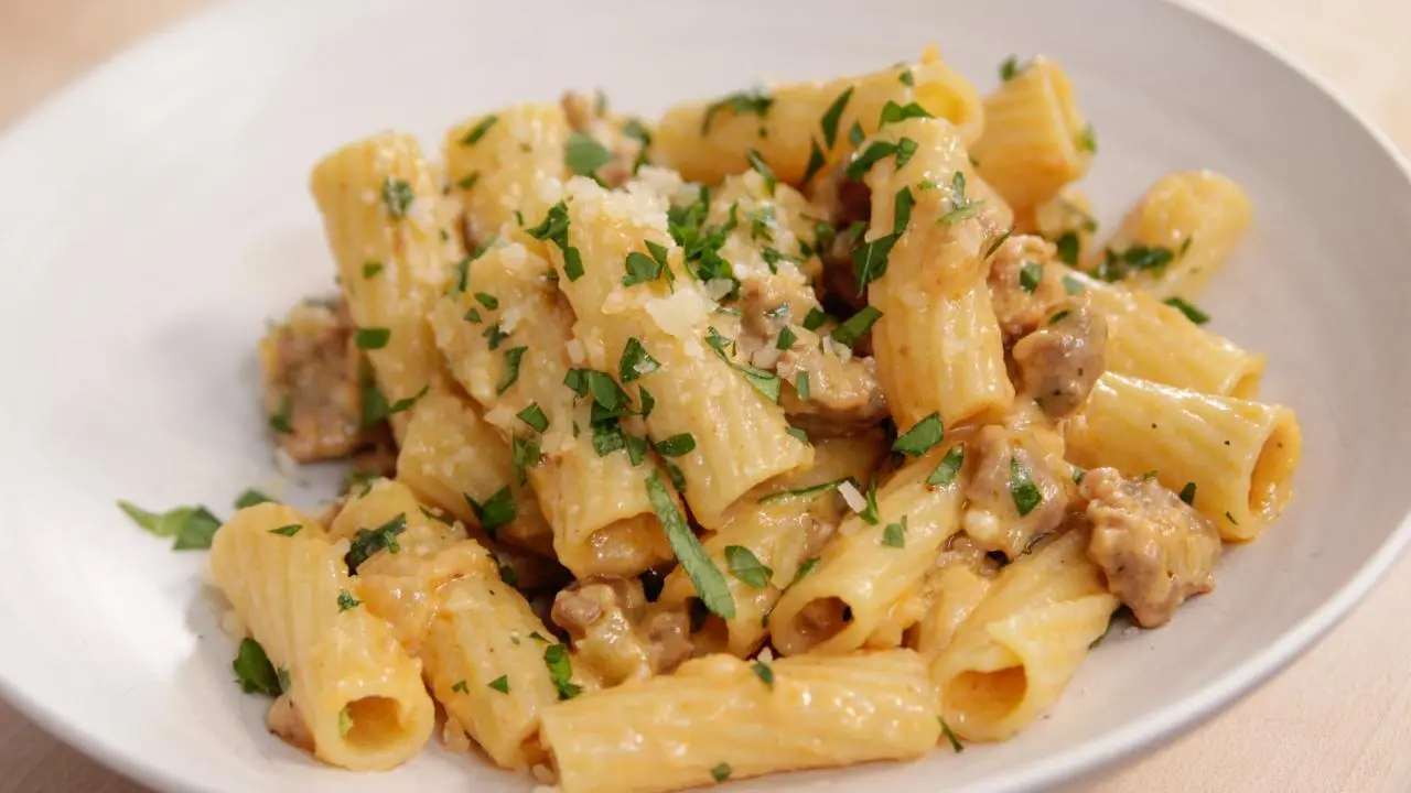 Rigatoni With Sausage & Fennel