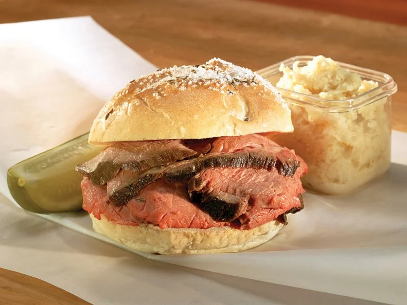 The wing may be Buffalo's most-famous dish and export, but it's not the only food specialty that hails from the City of Good Neighbors. Beef on weck is not as widely known, but it's just as good. It starts with the kummelweck (or kimmelweck) roll -- essentially a seasoned Kaiser roll crusted with caraway seeds and copious amounts of pretzel salt. The bun serves to enhance the juicy, flavorful beef and freshly grated horseradish cradled inside. There are plenty of places throughout the city serving the sandwich. Charlie the Butcher is a top choice among in-the-know locals and visiting celebrity chefs, like Geoffrey Zakarian, who, on Best Thing I Ever Ate at a Deli, deemed it "incredibly delectable," promising," "you've never had a roast beef sandwich like this." The beef is cooked for 18-hours, then sliced and dipped in au jus with all the traditional accoutrements. 