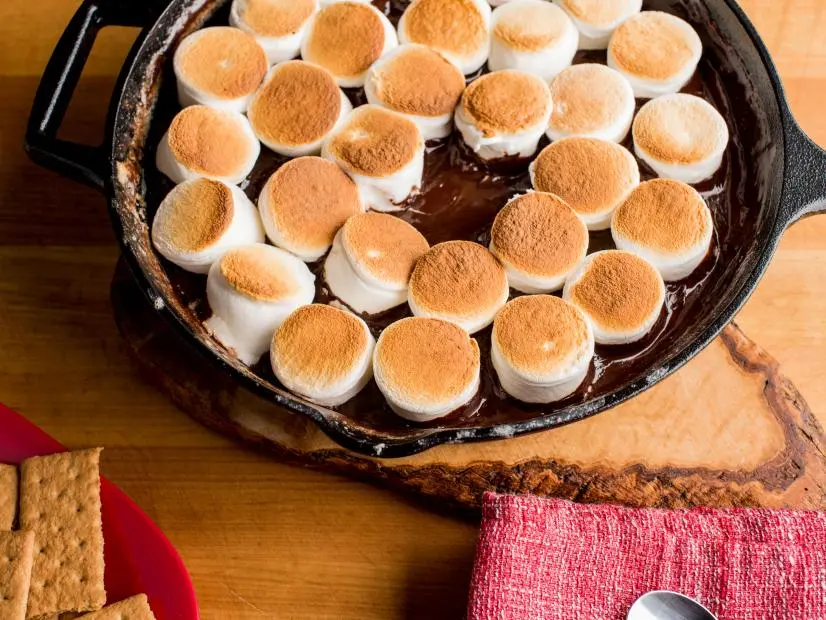 S'mores Dip with Spiced Chocolate Ganache Recipe | James Briscione ...