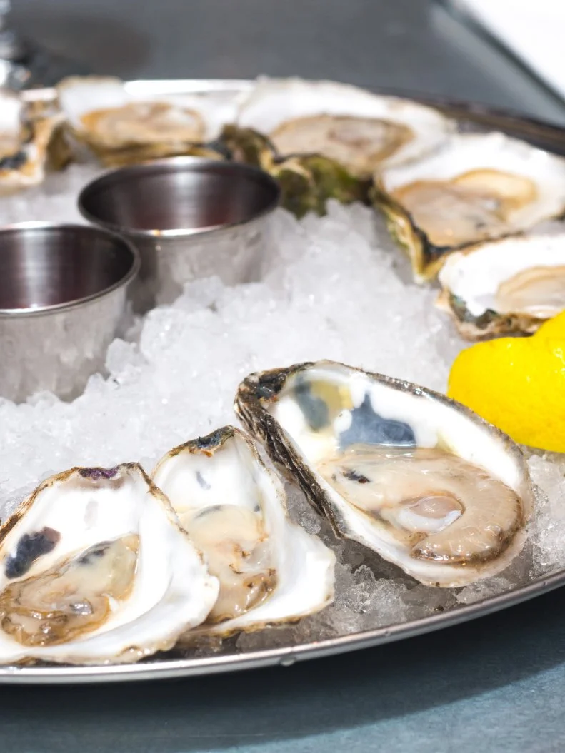 Great Bay has a host of oyster farms, making nearby Portsmouth a great home to oyster bars. Franklin Oyster House serves a nice variety of salty bivalves cultured in local waters, including the eponymous Franklin. Chef Matt Louis also prepares cooked oysters, including stewed with bacon, grilled with bone marrow, stuffed with chorizo, fried with Cajun spice and bacon-wrapped and roasted.