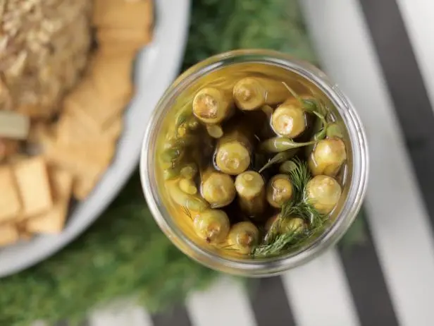Spicy Pickled Okra and Green Beans Recipe | Valerie Bertinelli | Food Network