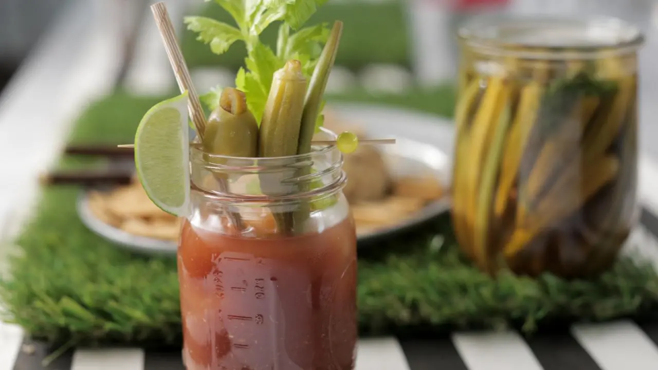 Valerie's Bloody Bull Cocktail