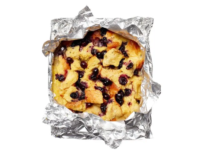 Blueberry Bread Pudding