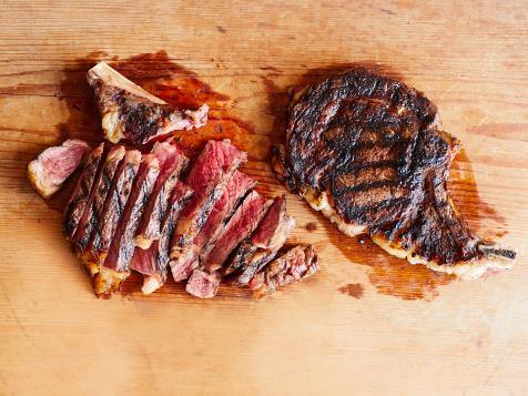 Rib-Eye Marinated in Garlic, Chiles and Oregano