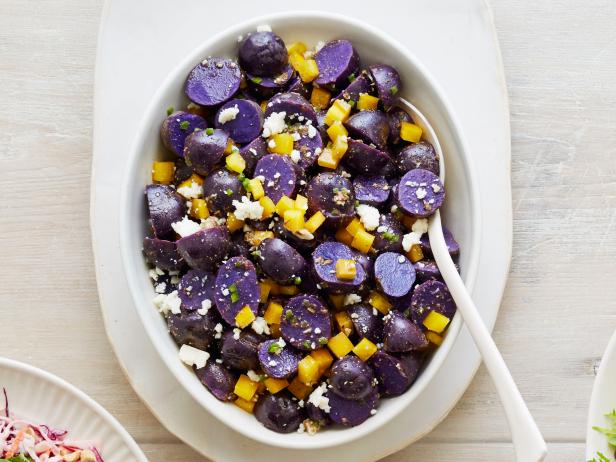 Spicy Purple Potato Salad Recipe | Food Network Kitchen | Food Network