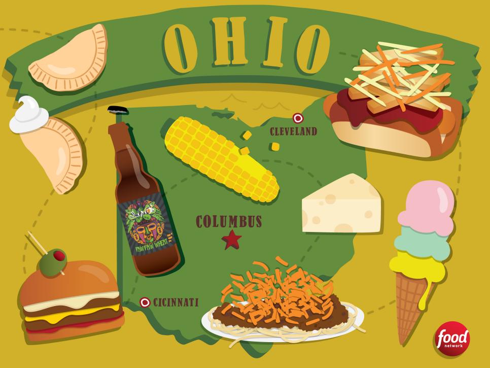 The Best Food in Ohio | Best Food in America by State : Food Network ...