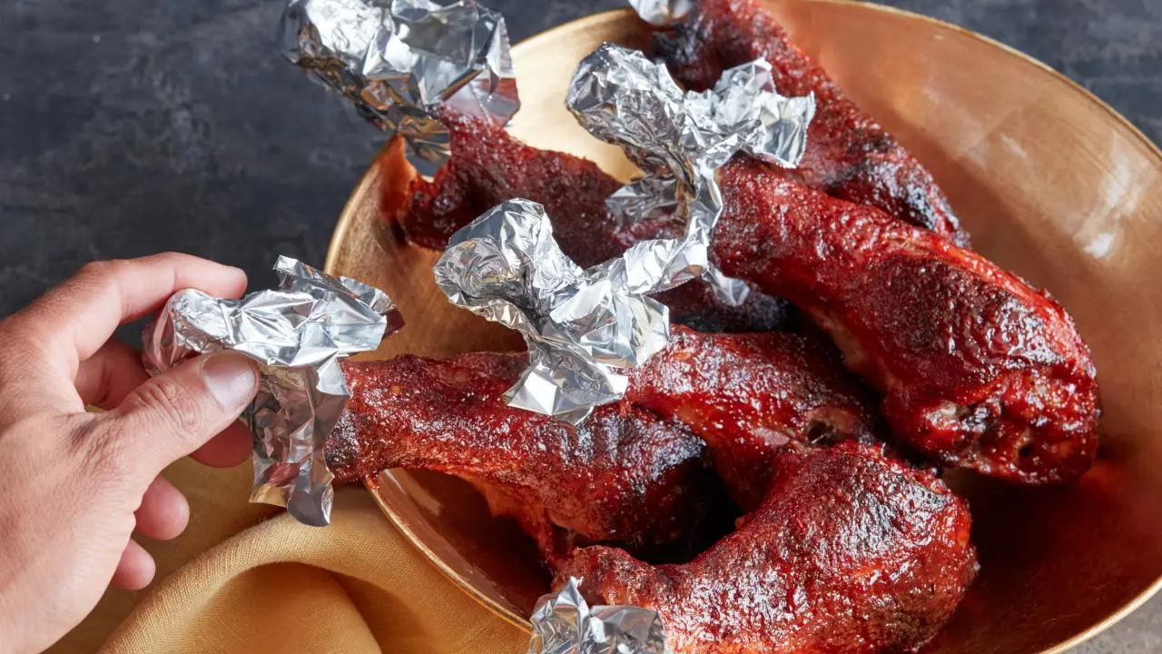 Barbecued Turkey Legs