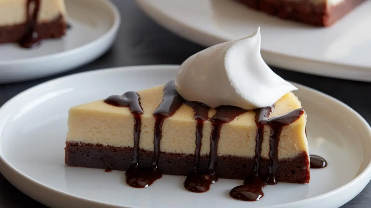Brownie Bottom Cheesecake