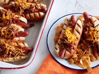 Food Network Kitchen’s Tailgating Tennessee Smokey Dog.