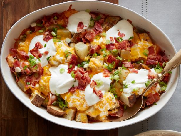 Food Network Kitchen’s Loaded Baked Potato Casserole.