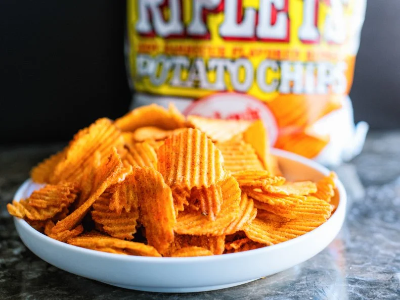 Red Hot Riplets are quite possibly the greatest potato chip ever created, but they can’t be found anywhere outside of St. Louis. Think of your favorite barbecue-flavored chips, then your favorite spicy chips. Now combine them and make them even spicier. Now you’ve got Riplets. They’re made with “real St. Louis-Style Hot Sauce,” something no one in St. Louis besides their creator, Old Vienna, seems to know about. Pro move: Crush them up and throw them on popcorn or a sandwich.