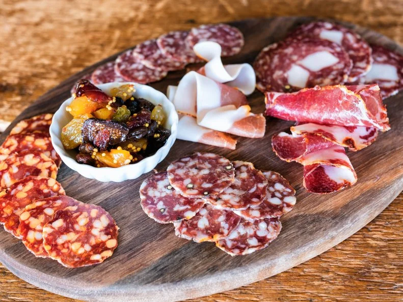 Some of the finest heritage hogs in the U.S. come from Missouri, leading to excellent pork across the state. Meat shop Salume Beddu takes advantage of that local bounty to create European-inspired cured meats. Their Veneto salami has the Old World flavors of cardamom, ginger and cinnamon; their spreadable ’nduja packs a punch thanks to smoky, spicy peppers. Whole muscle cures, like their buttery lonza and almost-famous culatello, are particularly excellent tributes to the quality of the pigs.