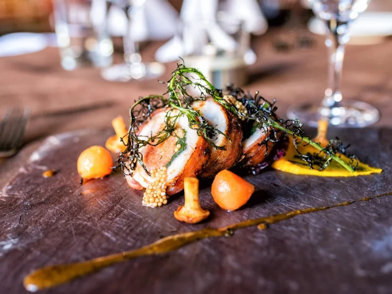 Hunting and eating game has long been part of Midwestern living. The James Beard Foundation Award-nominated Sidney Street Cafe takes local rabbit and conjures new ways for it to be prepared. Rabbit and Waffles appears on the menu from time to time, with the star being fried croquettes of confit rabbit. More recently, they’ve featured a rabbit porchetta filled with rabbit merguez and braised red cabbage.