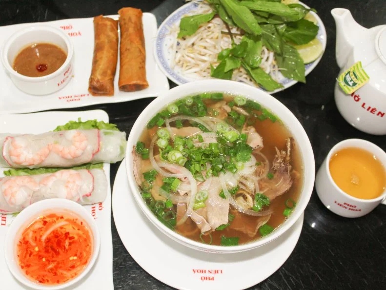 Perhaps the Vietnamese community’s most-popular contribution to the Oklahoma table is pho. A hearty soup of beef broth and rice noodles, pho can involve a number of proteins, likely served with a side platter of basil, saw-leaf, bean sprouts, jalapeno slices and lime wedges. Sriracha and hoisin sauce are optional enhancements. No pho restaurant in Oklahoma draws longer lines than Pho Lien Hoa in Oklahoma City’s Asian District. Owner Lien Le has run the place since 1993. Since then, pho has stretched into every section of the city and beyond.