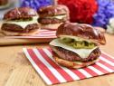 Beef short rib burgers, as seen on Food Network's The Kitchen.