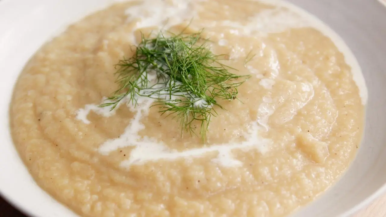 Roasted-Potato Fennel Soup