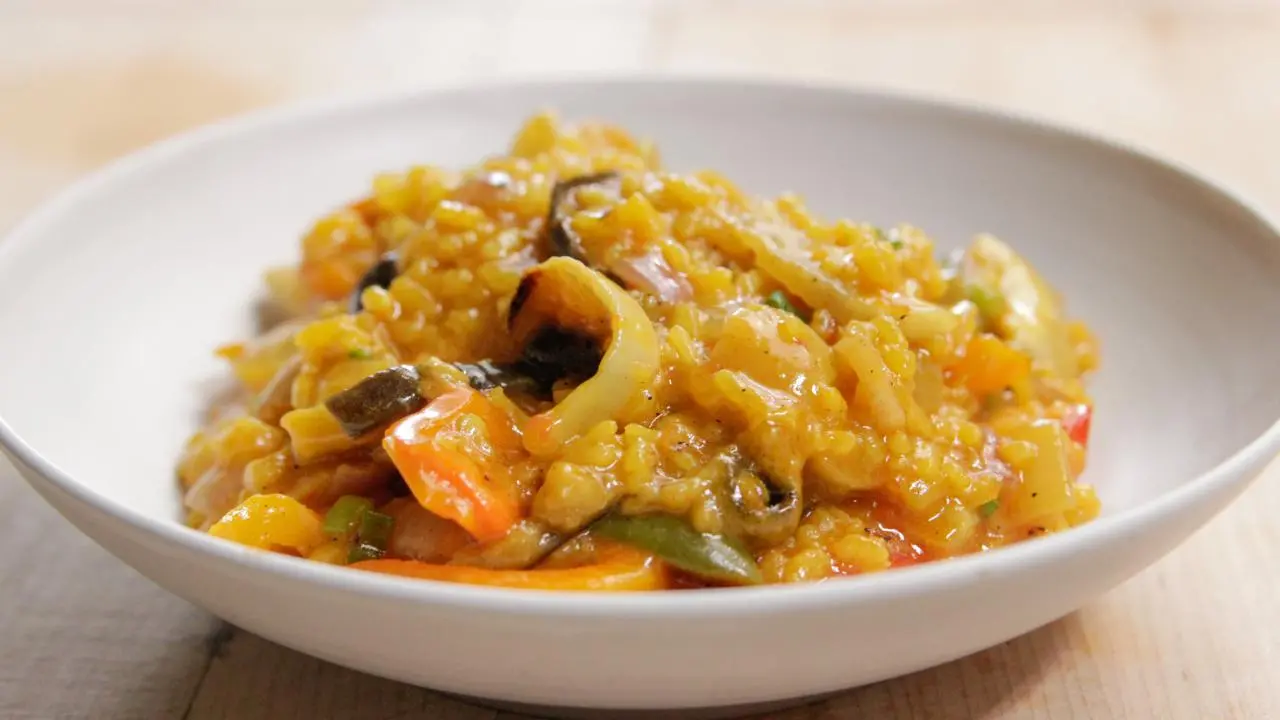 Roasted Vegetable Paella