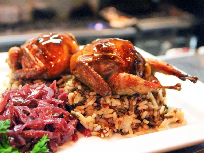 Long before “farm-to-fork” became trendy, Chef Peter Brave was sharing the bounty of Arkansas-grown food. Open since 1991, the restaurant celebrates seasonal specialties, with a menu of moderate to high-end standards. Duck with Duck perches duck breast and duck sausage on wild rice, both of which are revered in the Arkansas Delta. When in doubt, opt for the stuffed protein: Locally ranged Falling Sky Farm chicken breasts are stuffed with Boursin cheese, and trout (a north Arkansas favorite) is plumped with spinach and crab; the stuffed quail, packed with wild boar sausage, is also popular.