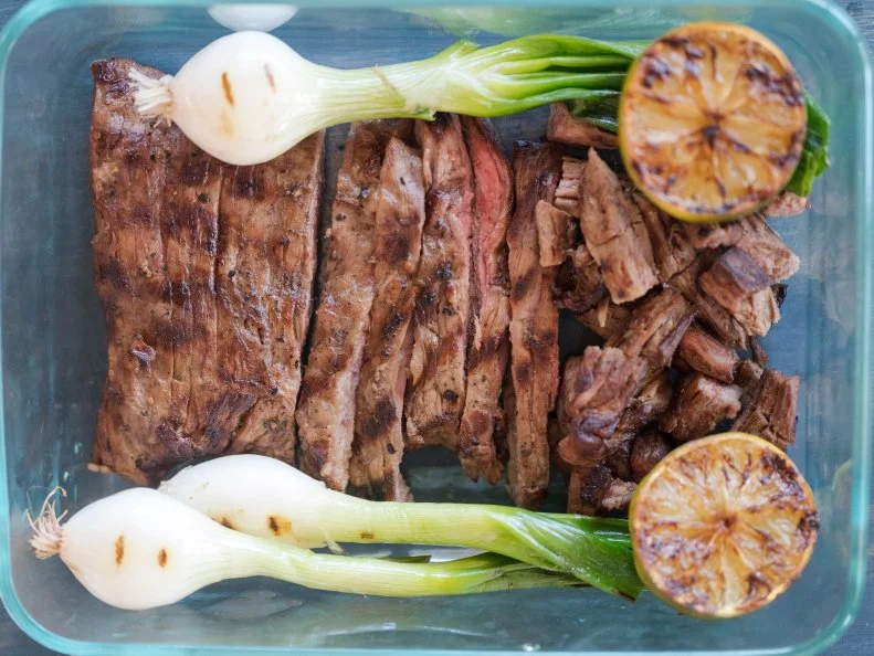 skirt steak marinated in beer, food photography by Jackie Alpers recipe by Marcela Valladolid for FoodNetwork.com